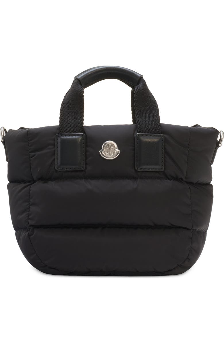 Moncler Micro Caradoc Puffer Crossbody Tote, Main, color,