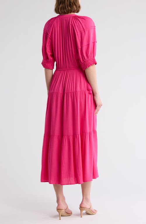 Area Stars Tassel Tie Midi Dress
