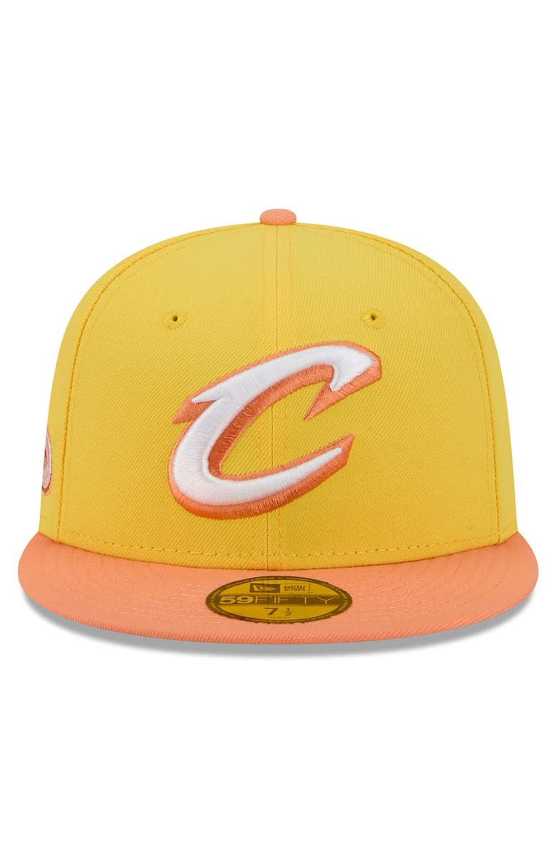 New Era Men's New Era Gold Cleveland Cavaliers 2025/26 City Edition Alternate 59FIFTY Fitted Hat, Alternate, color, Gold