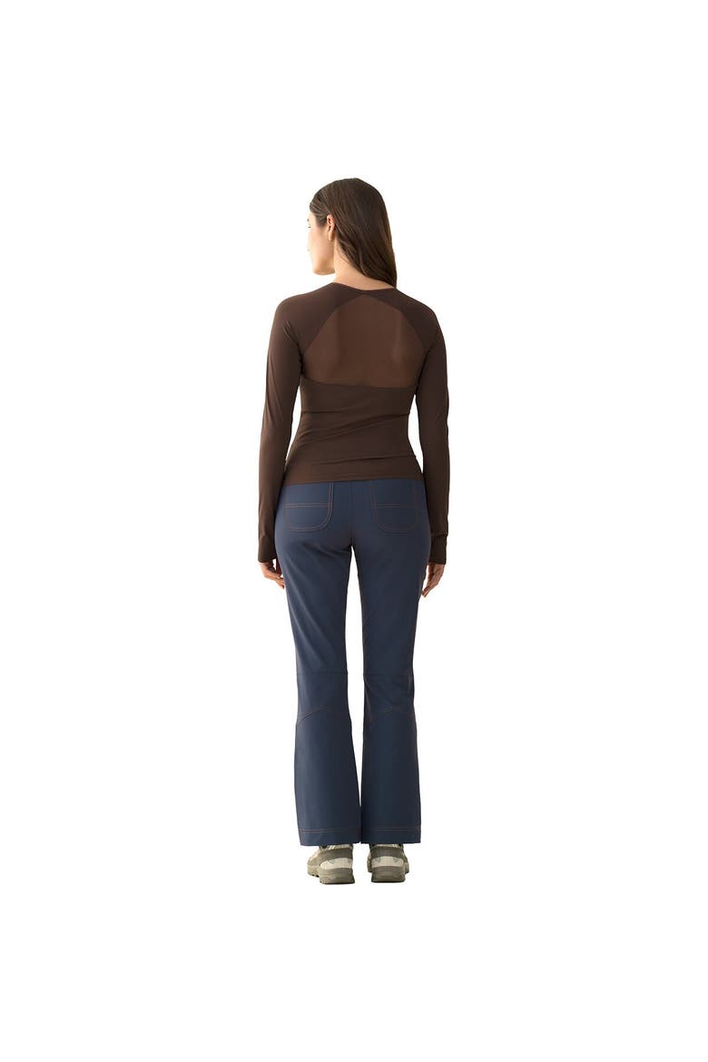 Trail Tech Long-Sleeve Shirt - Women's, Alternate, color, Burl