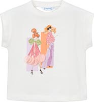 Mayoral Doll Print T-Shirt