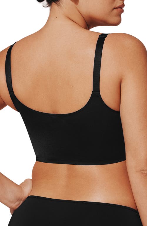 Thirdlove Adjustable Wireless Bra In Black