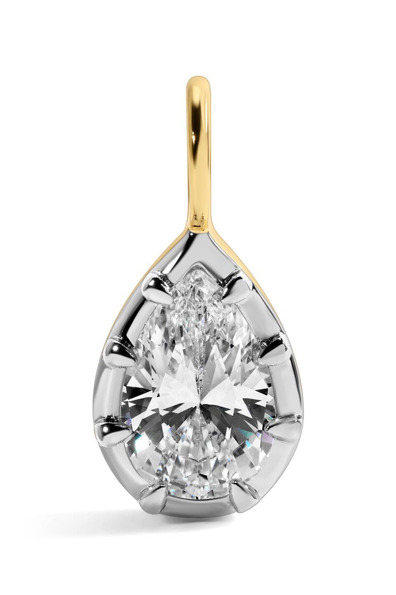 Mara Pear Charm, Main, color, TWO TONE