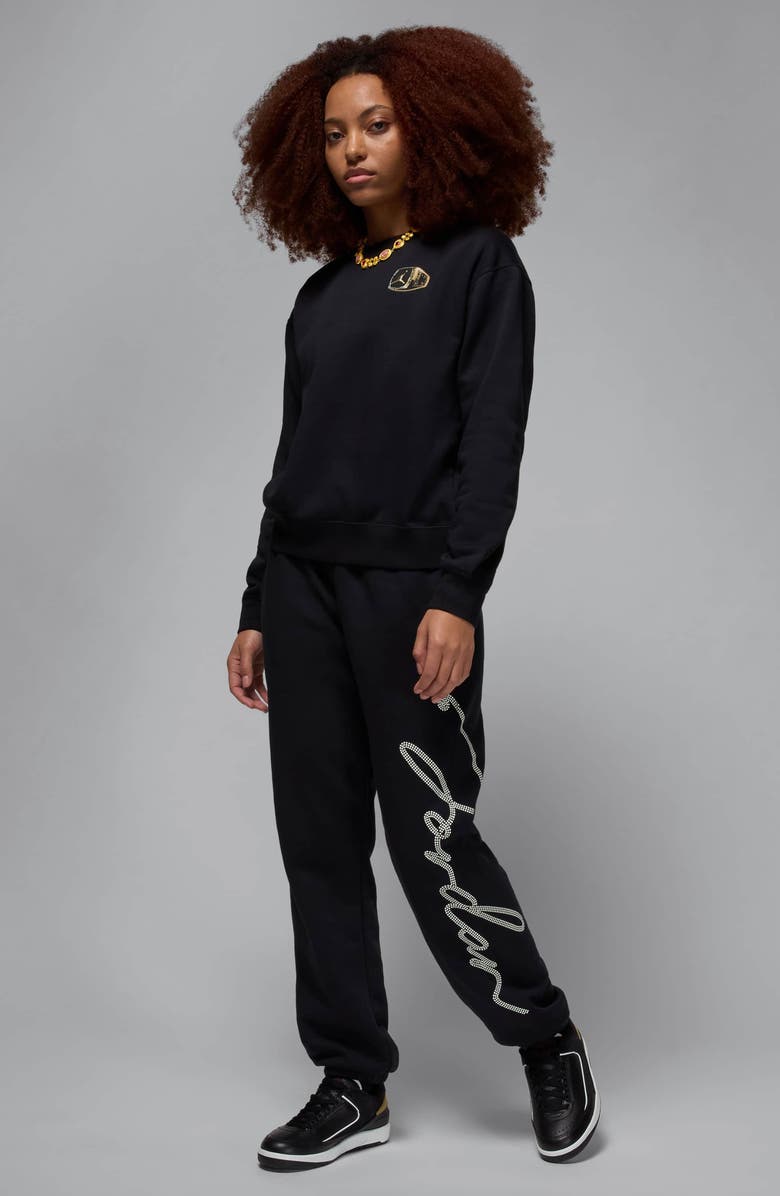 Nike Jordan Brooklyn Fleece Crewneck Sweatshirt, Alternate, color, 