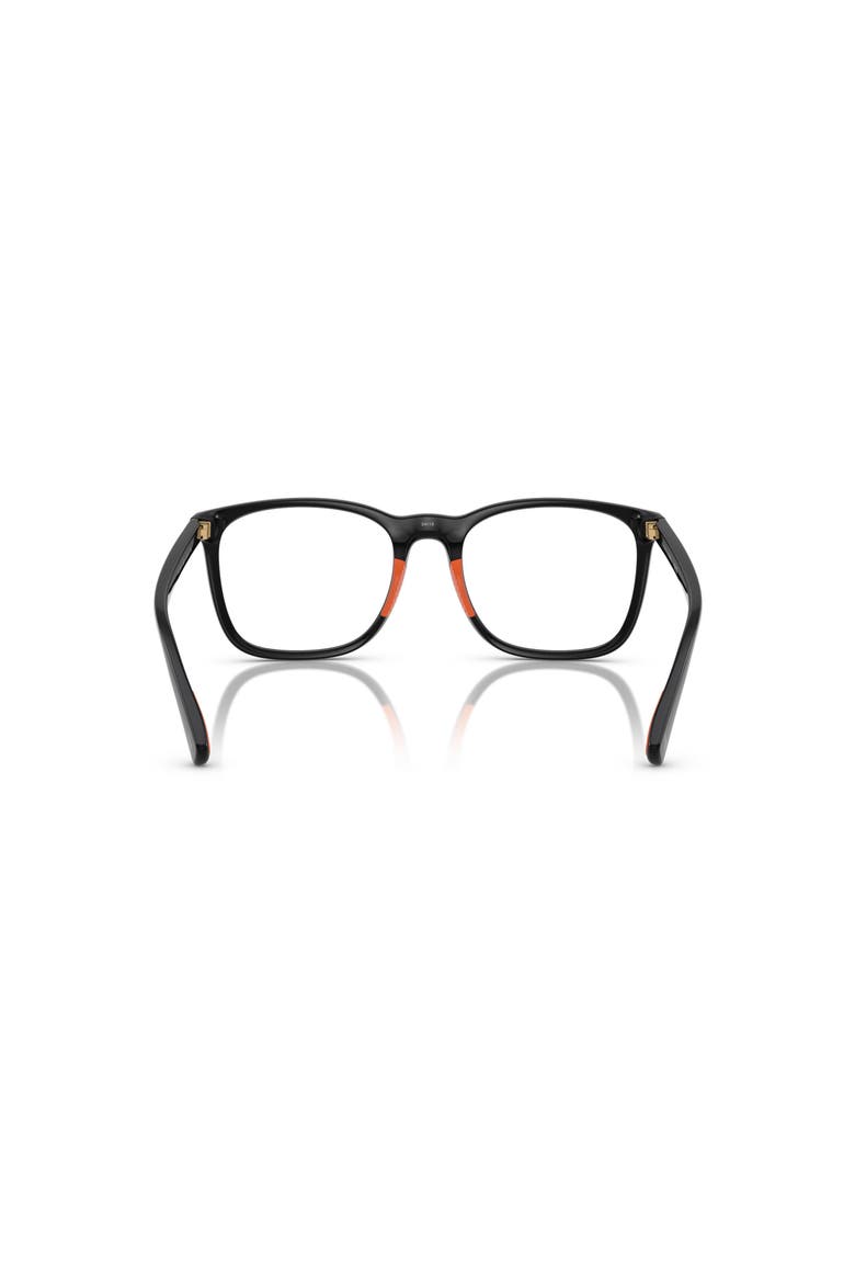 54mm Rectangle optical glasses, Alternate, color, Black