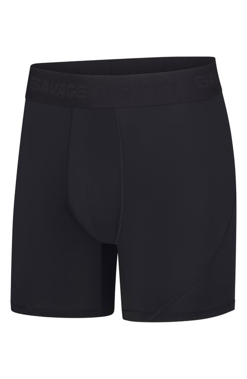 Savage X Fenty Shadow Fit Boxer Briefs In Black