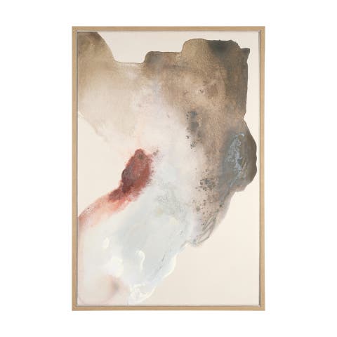 Inclination by Ira Havuka Hand-Embellished Textured Framed Canvas Artwork