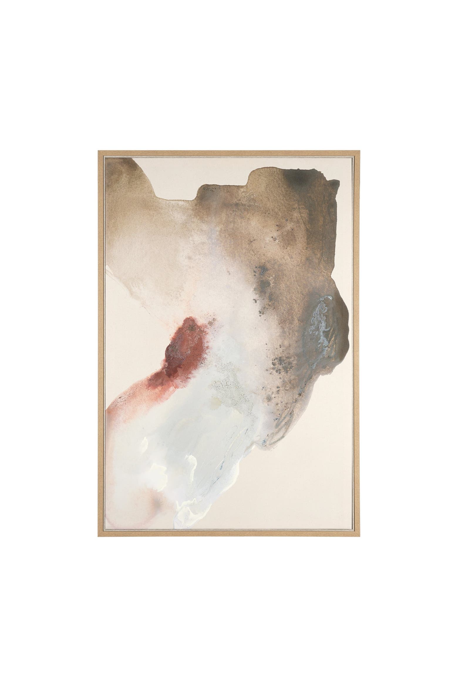 Inclination Merch MERCANA Inclination by Ira Havuka Hand-Embellished Textured Framed ...
