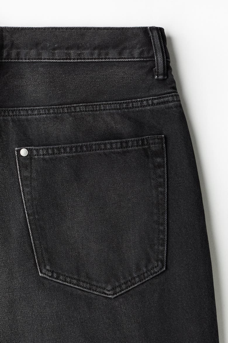Baggy Jeans, Alternate, color, Denim black