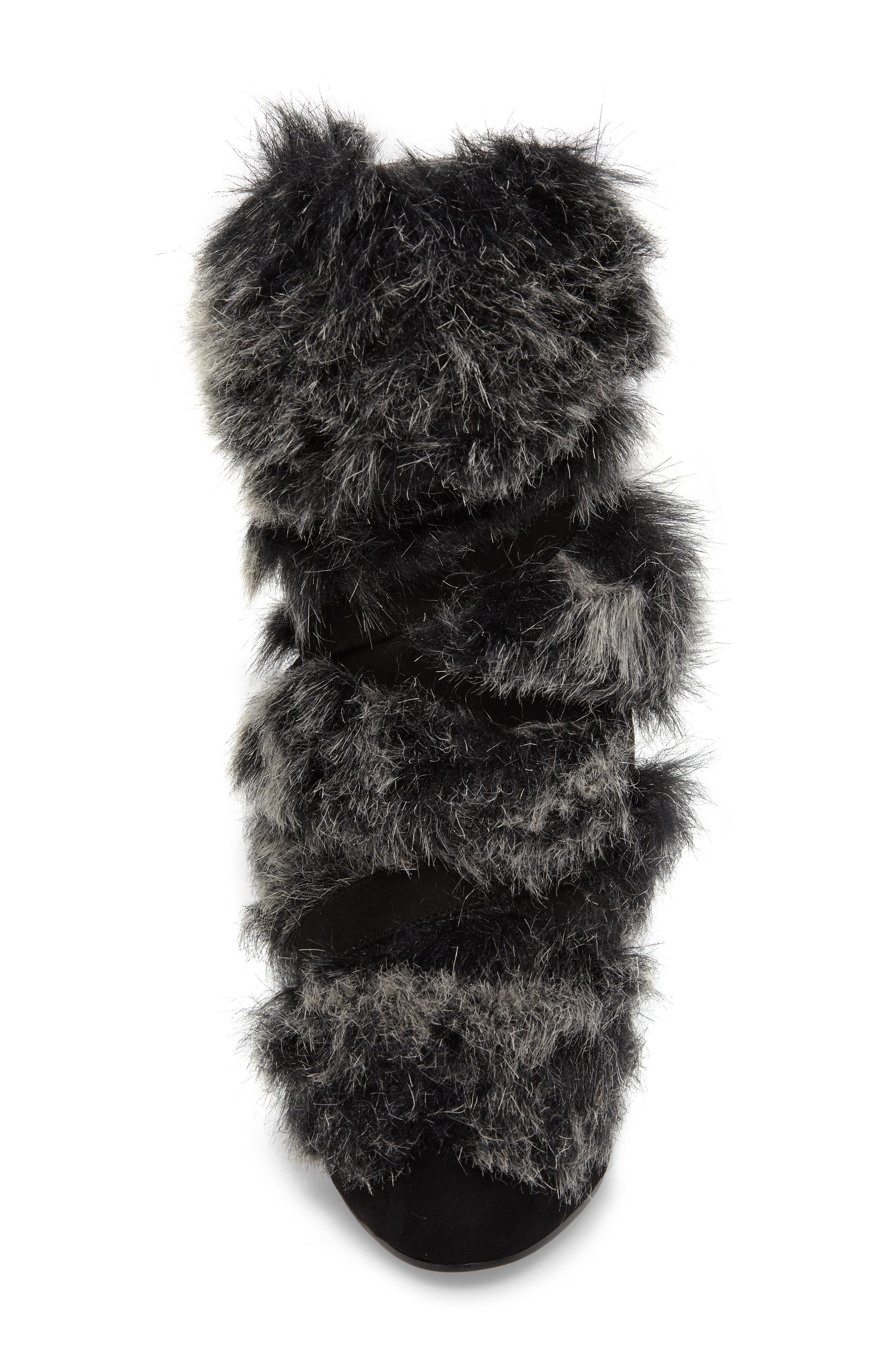 Charles by Charles David Alberta Faux Fur Boot, Alternate, color, 