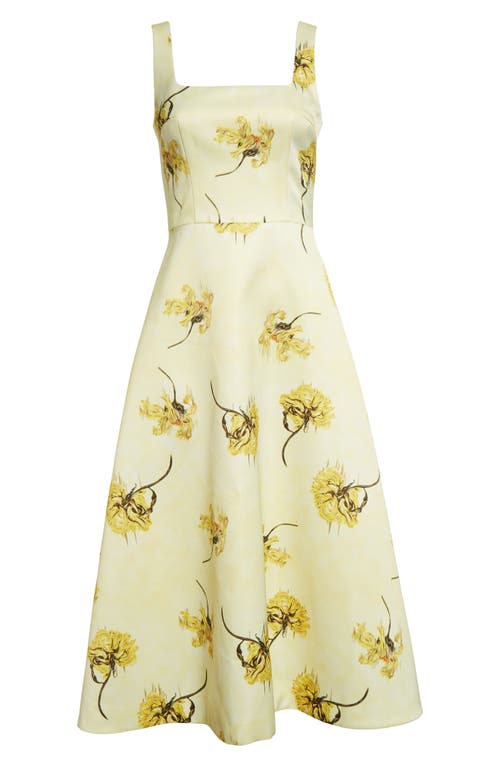 EMILIA WICKSTEAD EMILIA WICKSTEAD SHILOH FLORAL MIDI DRESS