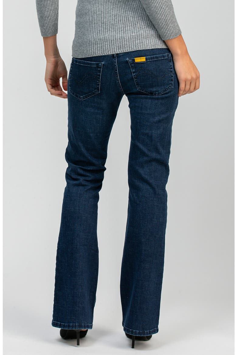 Flare Maternity Jeans, Alternate, color, TOP BLUE