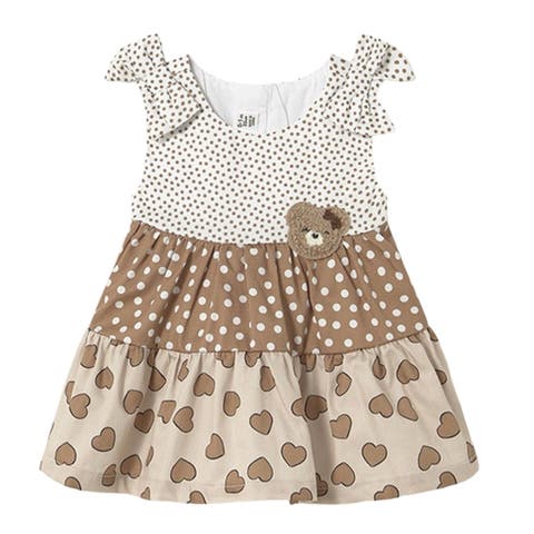 Layered Cookie Bear Dress (Baby)