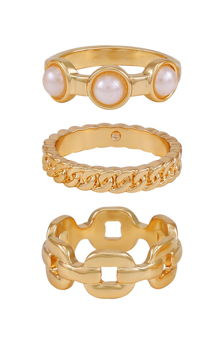 Vince Camuto Assorted 3-Pack Ring Set, Main, color,