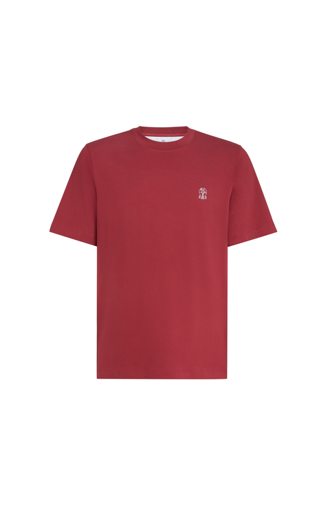 Jersey T-shirt with logo