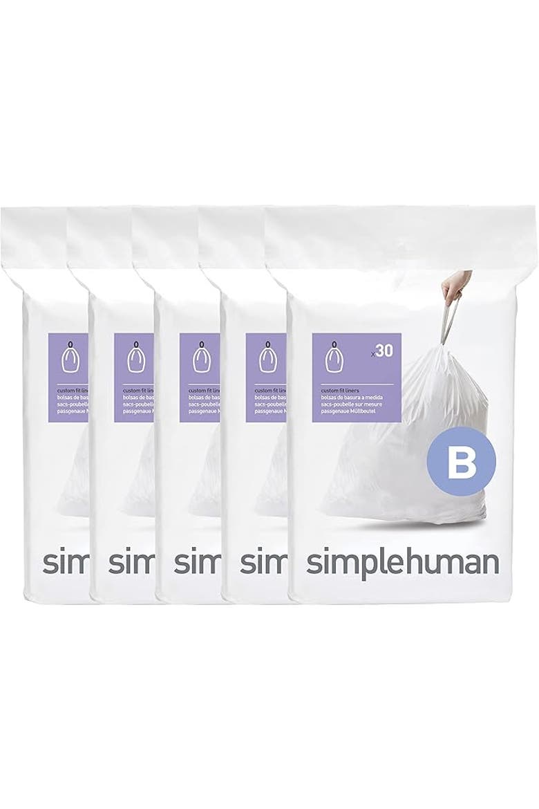 Code B Custom Fit Liners with Quick Dispense Packs, Main, color, 150 Liners