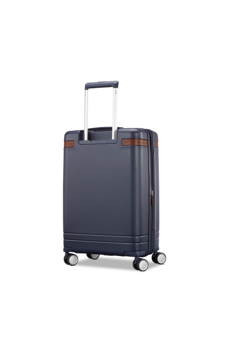 Virtuosa 2 Piece Set Train Case & 21" Carry On Spinner Luggage, Alternate, color, Blue