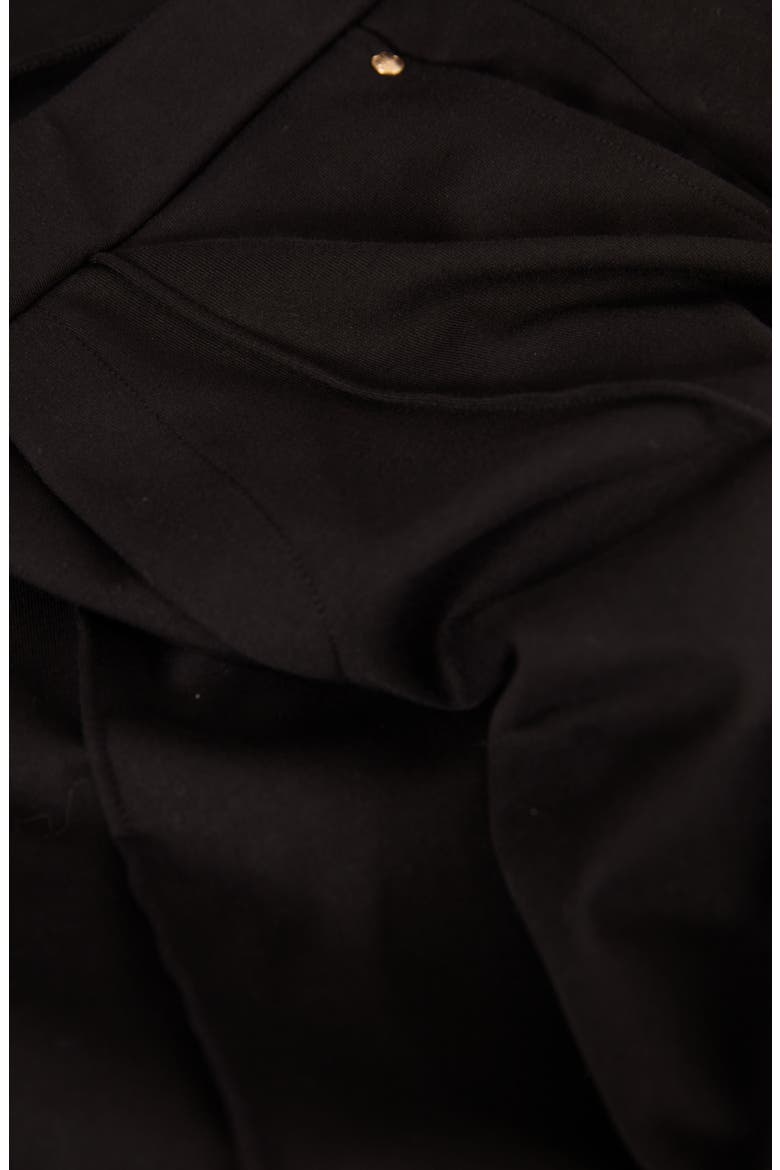 Fabio Maternity Flare Trousers, Alternate, color, BLACK
