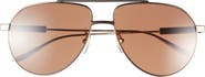 Gucci 61mm Aviator Sunglasses