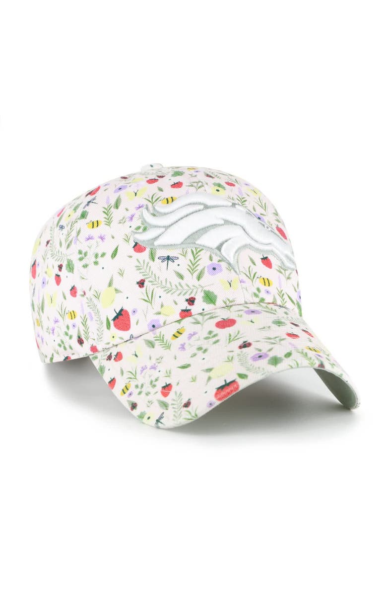 '47 Girls Youth '47 Light Pink Denver Broncos Posey Clean Up Adjustable Hat, Alternate, color, Light Pink