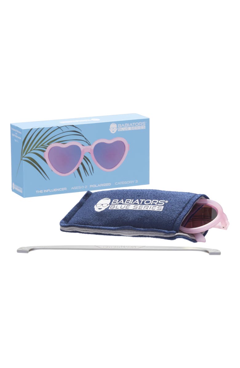 Babiators Kids' Polarized Heart Sunglasses, Alternate, color, 