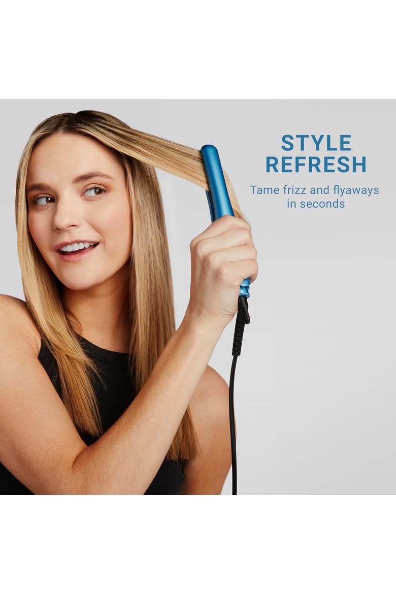 Nano Titanium ¾" Ultra-Sleek Straightener, Alternate, color, Blue
