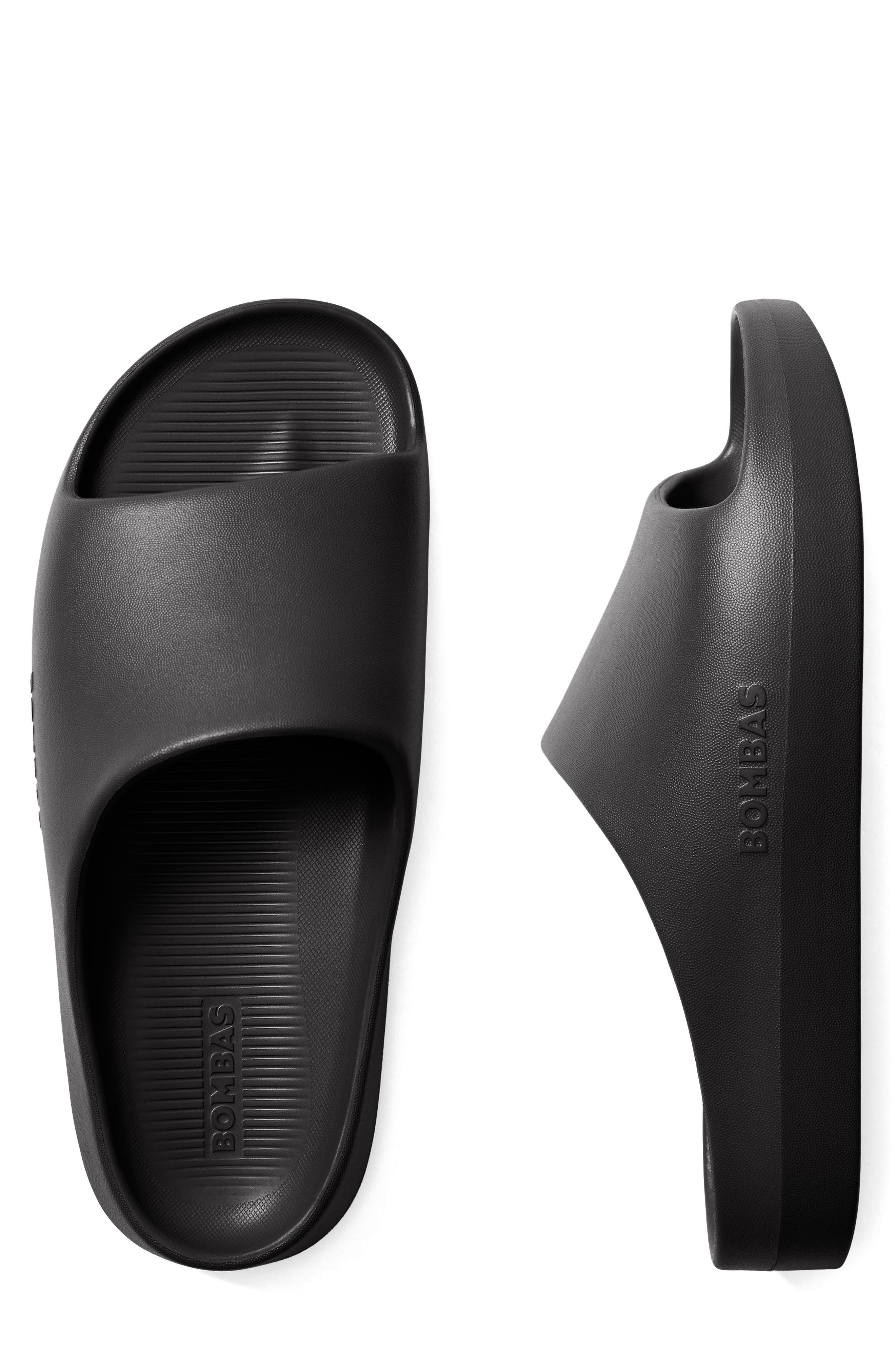 Friday Slide Sandal, Alternate, color, BLACK