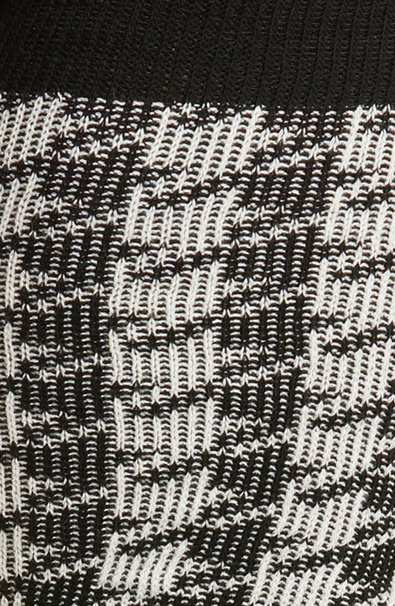 HIGH HEEL JUNGLE Houndstooth Knee Socks, Alternate, color,