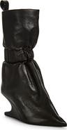 Rick Owens Cantitaquito Pointed Toe Wedge Boot