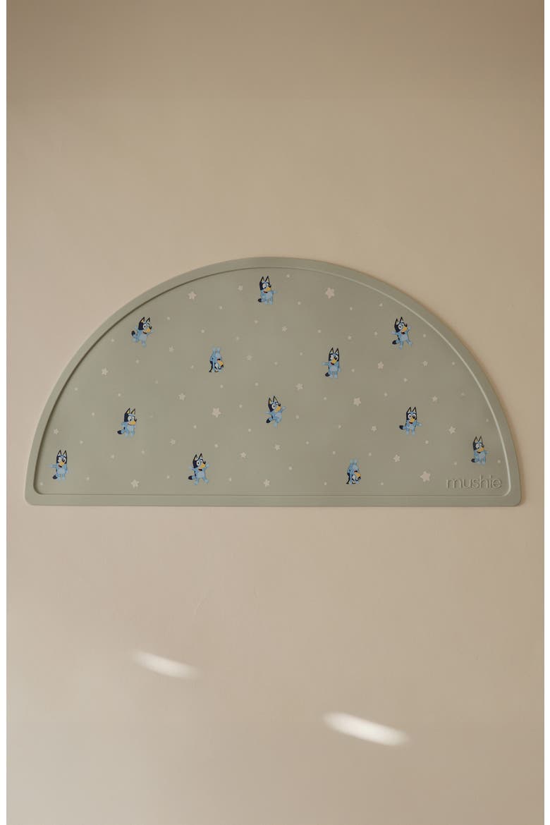 x Bluey Silicone Placemat, Alternate, color, GREEN