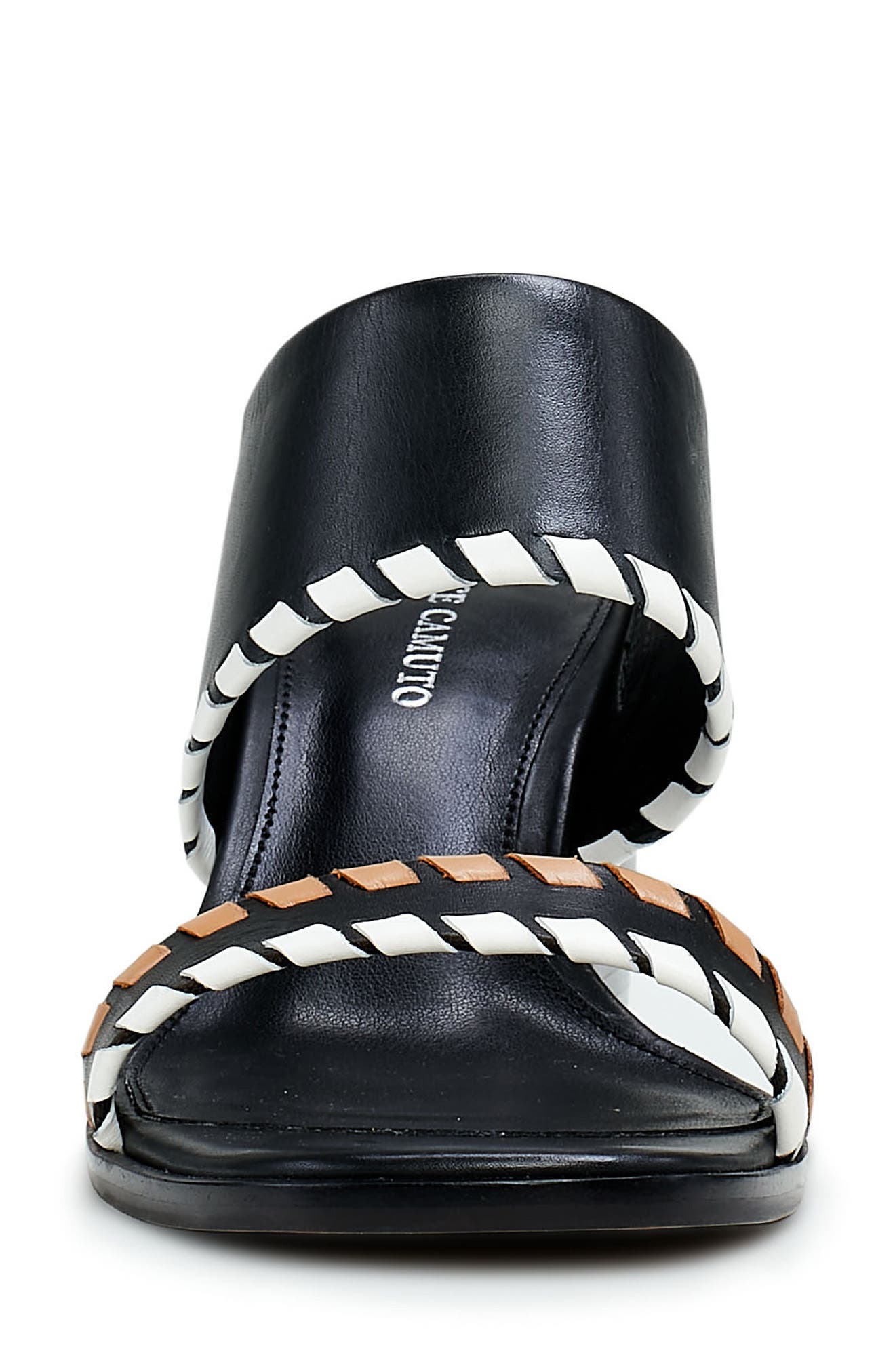 Vince Camuto Kafinny Whipstitch Slide Sandal, Alternate, color, 