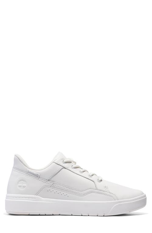 Timberland Allston Sneaker In White Full Grain