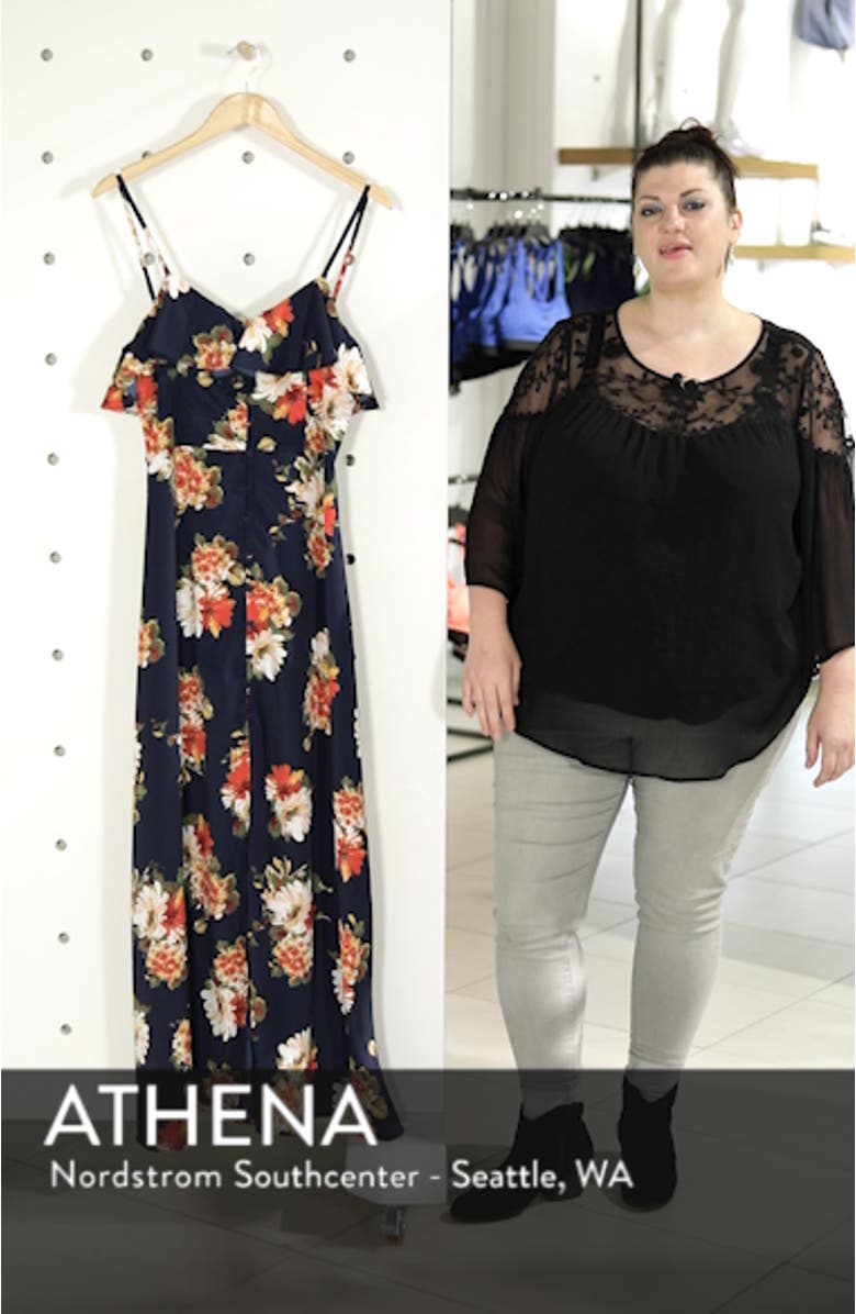 Floral Maxi Dress, sales video thumbnail