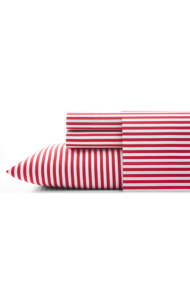 Marimekko Ajo 200 Thread Count Cotton Sheet Set, Main, color,