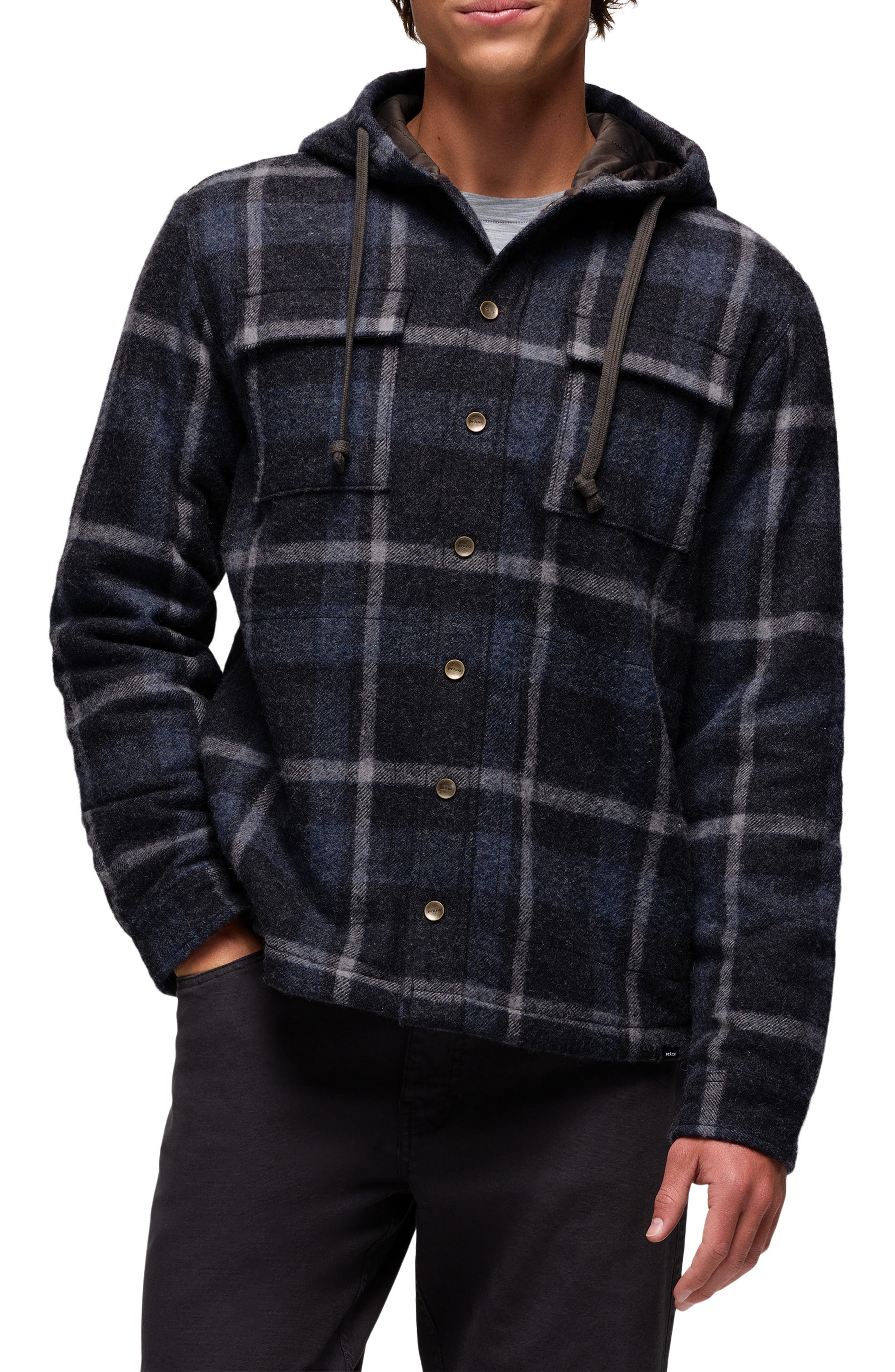 Asgard Hooded Flannel Shirt Jacket - image 3