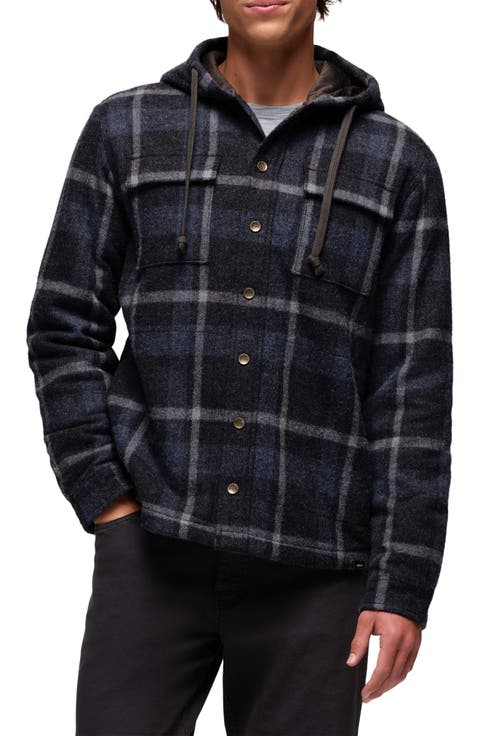 Asgard Hooded Flannel Shirt Jacket