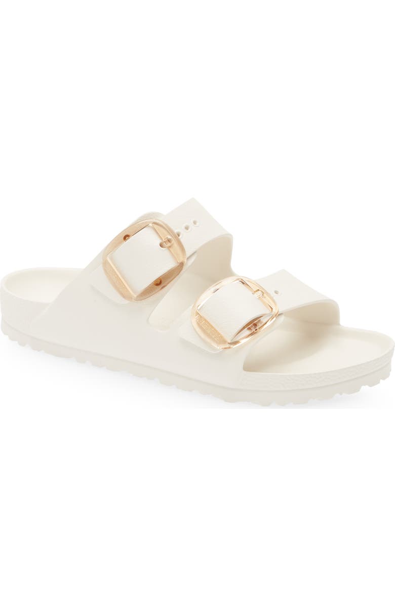 Birkenstock Arizona Big Buckle EVA Waterproof Slide Sandal, Main, color, Eggshell