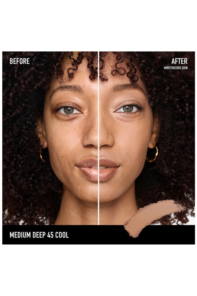 BAREPRO® 24HR Skin Perfecting Talc-Free Matte Powder Foundation, Alternate, color, MEDIUM DEEP 45 COOL