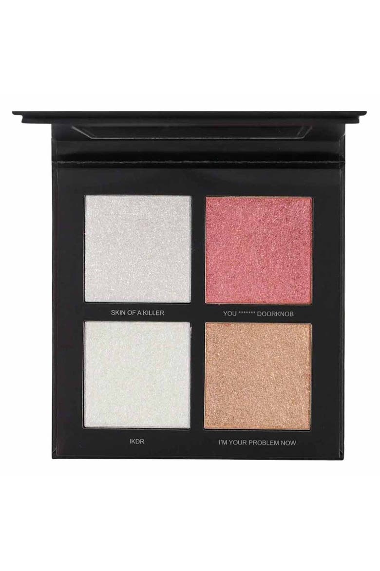 Little Miss She Never Misses Simply Put Highlighter Quad 1.12oz, Main, color, None