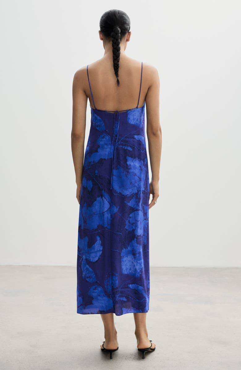 MANGO Tie Dye Print Dress, Alternate, color, 