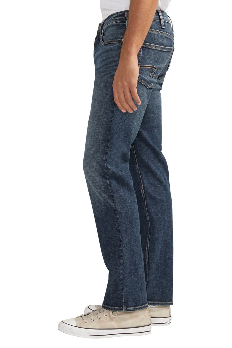 Allan Straight Leg Jeans, Alternate, color, INDIGO
