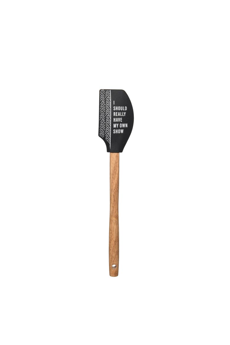 Rubber Black I Should Really Have My Own Show Spatula Black, Main, color, Black