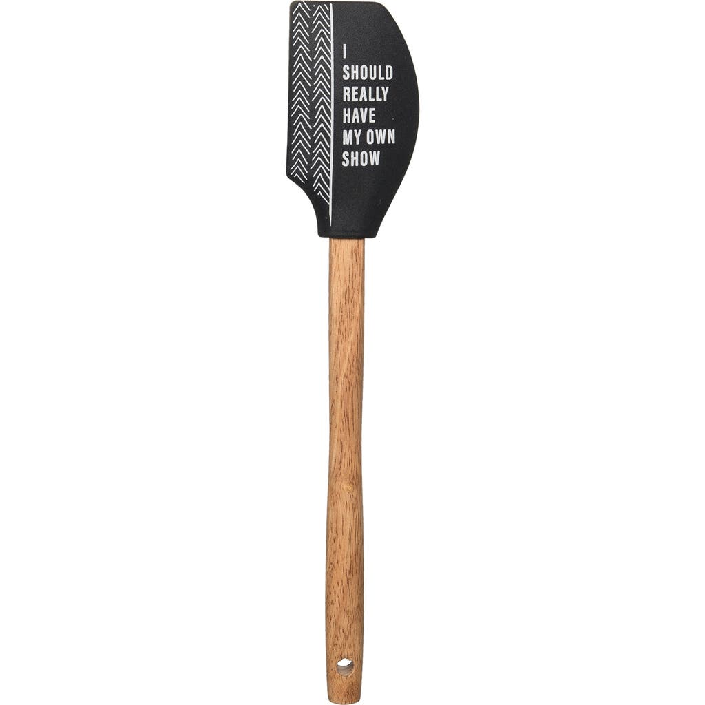 Totalee Gift Rubber Black I Should Really Have My Own Show Spatula Black