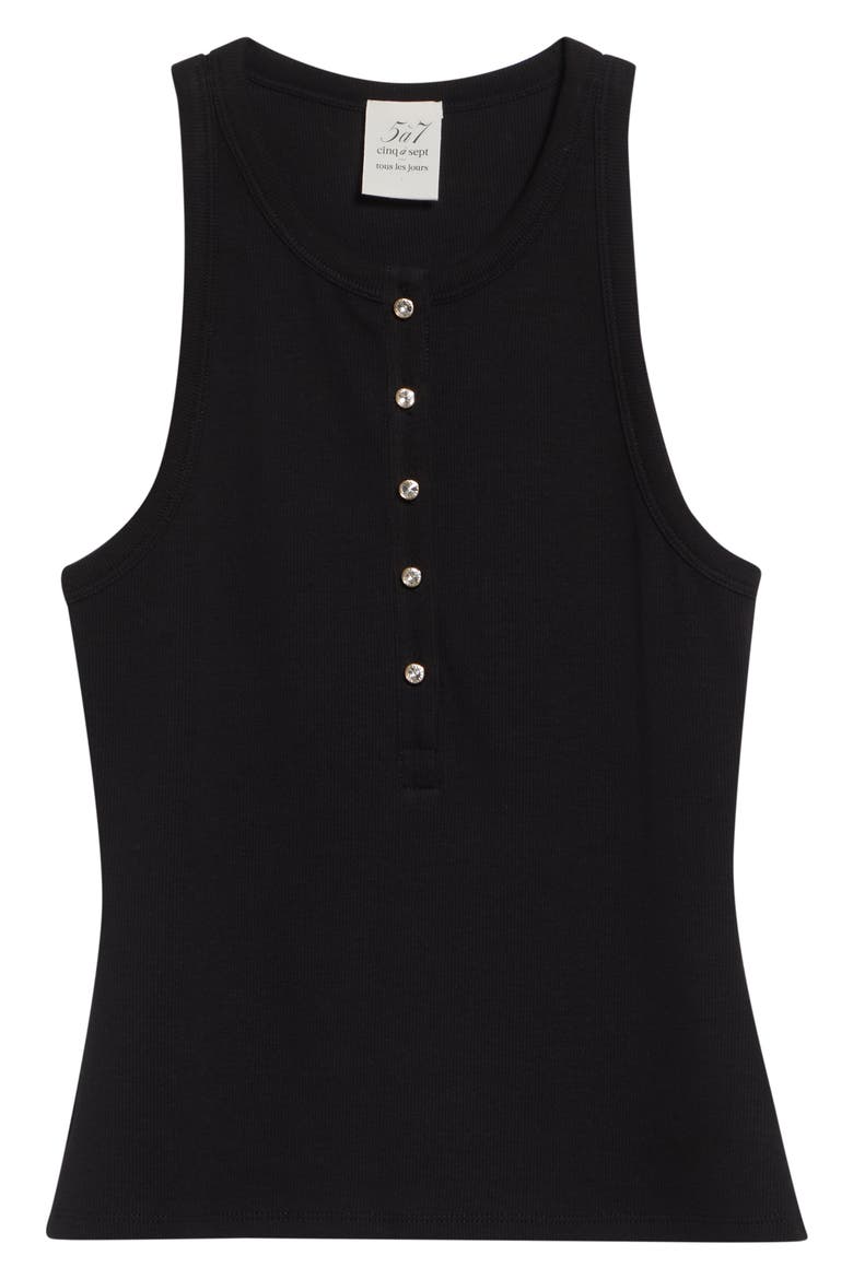 Mattie Henley Tank, Alternate, color, BLACK