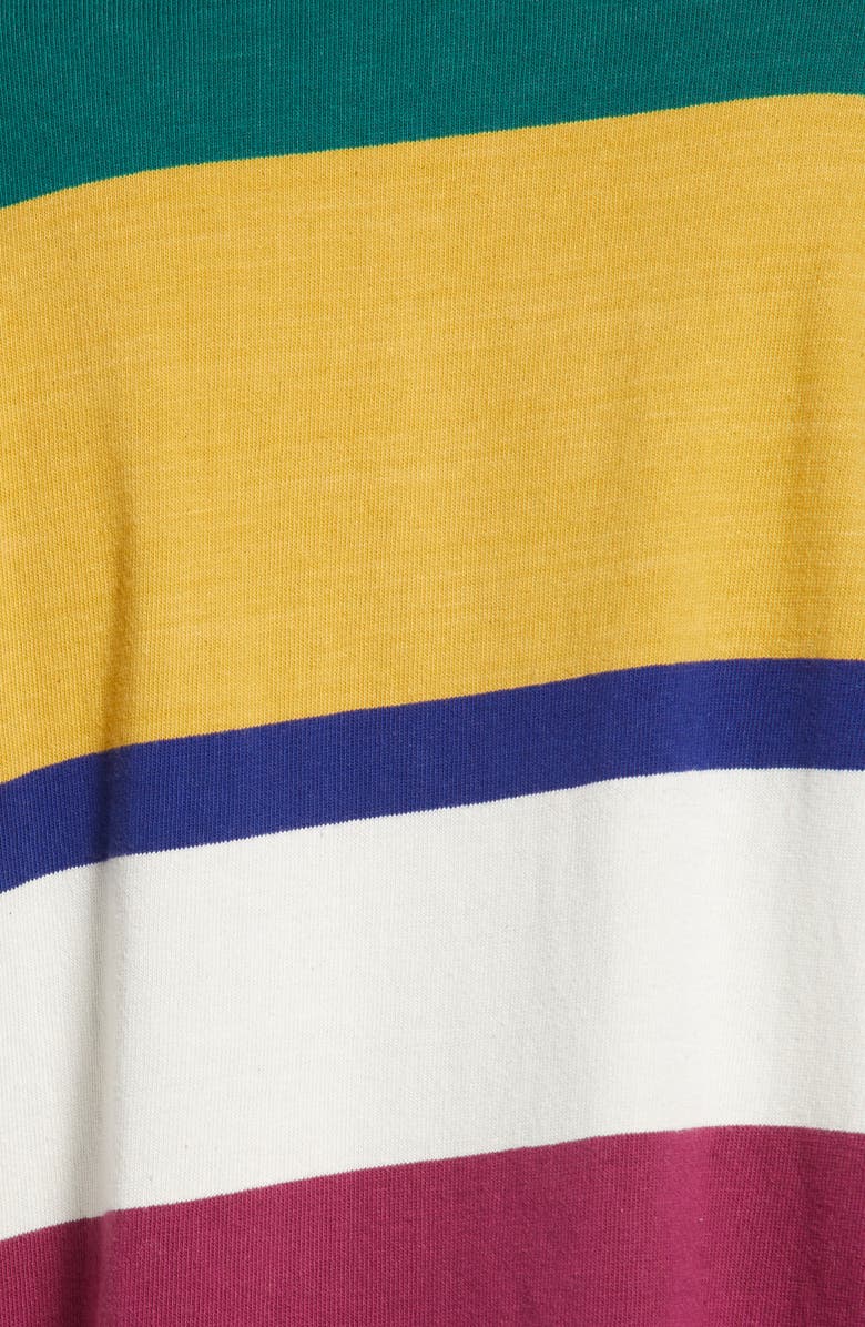 BDG Urban Outfitters Men's Stripe Cotton Rugby Shirt, Alternate, color, 