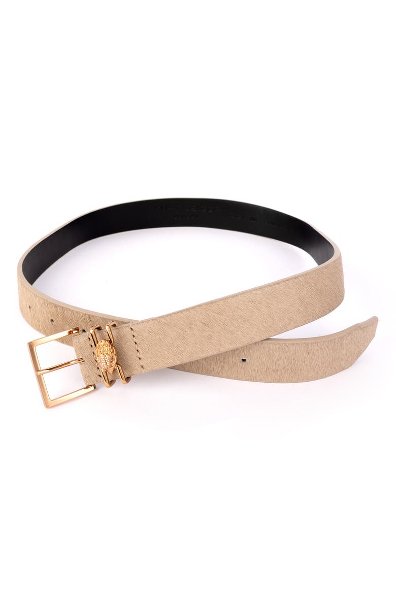 Kurt Geiger London Shoreditch Calf Hair Belt, Alternate, color, 