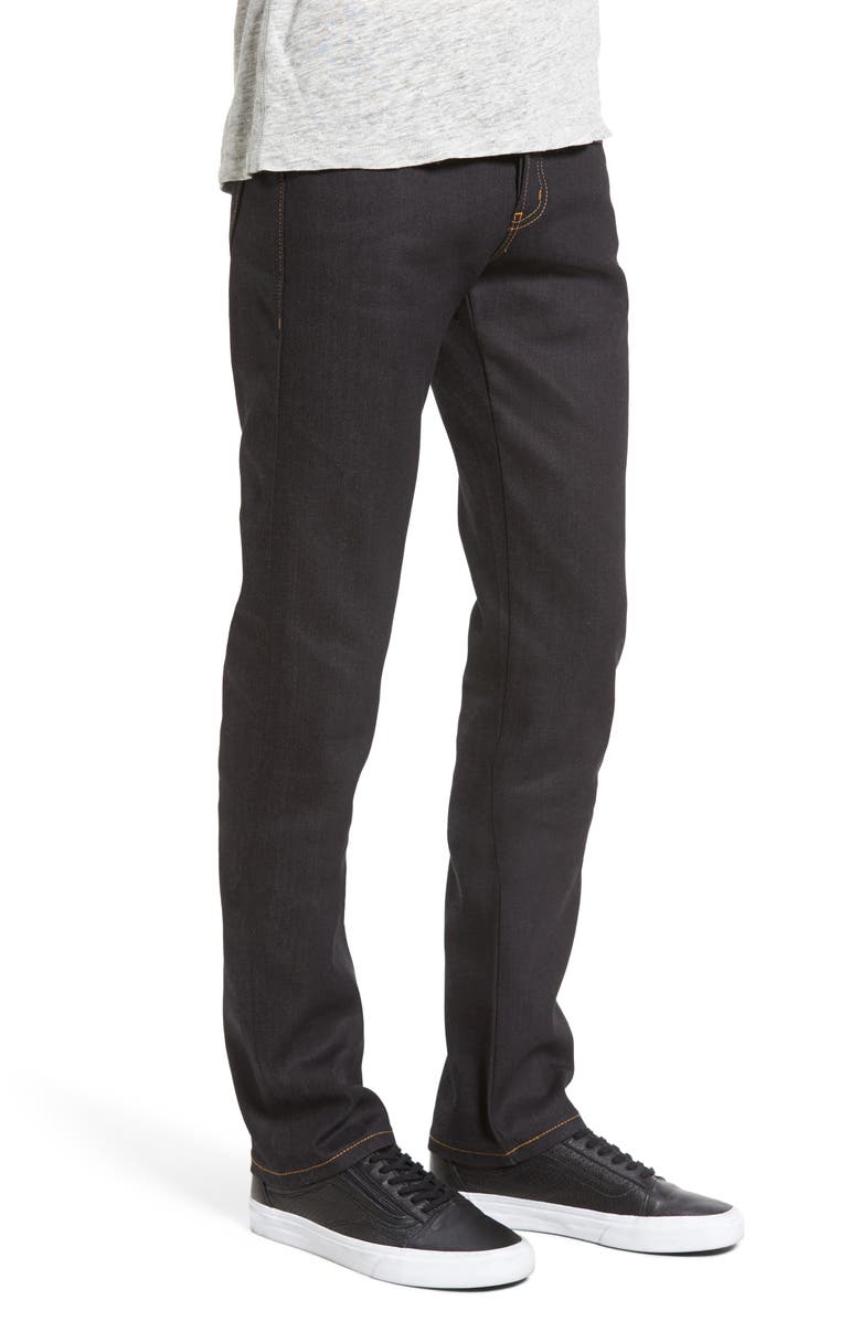 Naked & Famous Denim Skinny Guy Skinny Fit Selvedge Jeans, Alternate, color, 