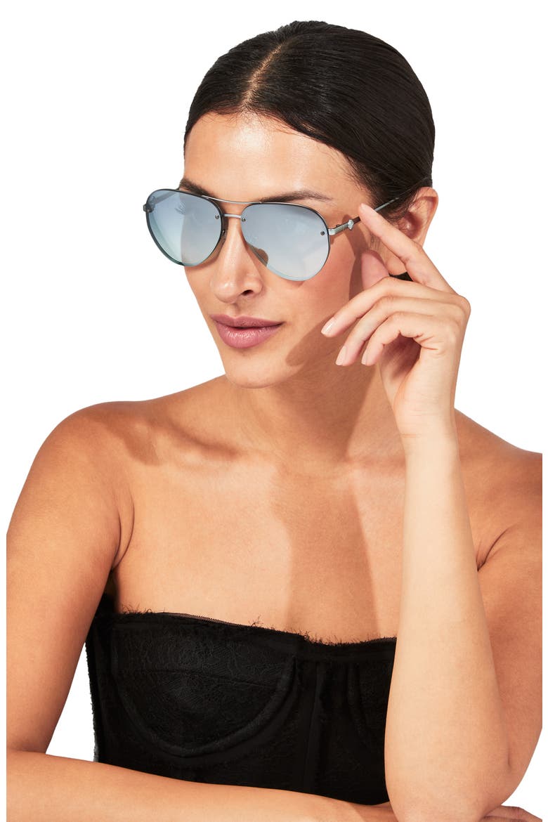 KGL1002 Aviator Sunglasses, Alternate, color, BLUE