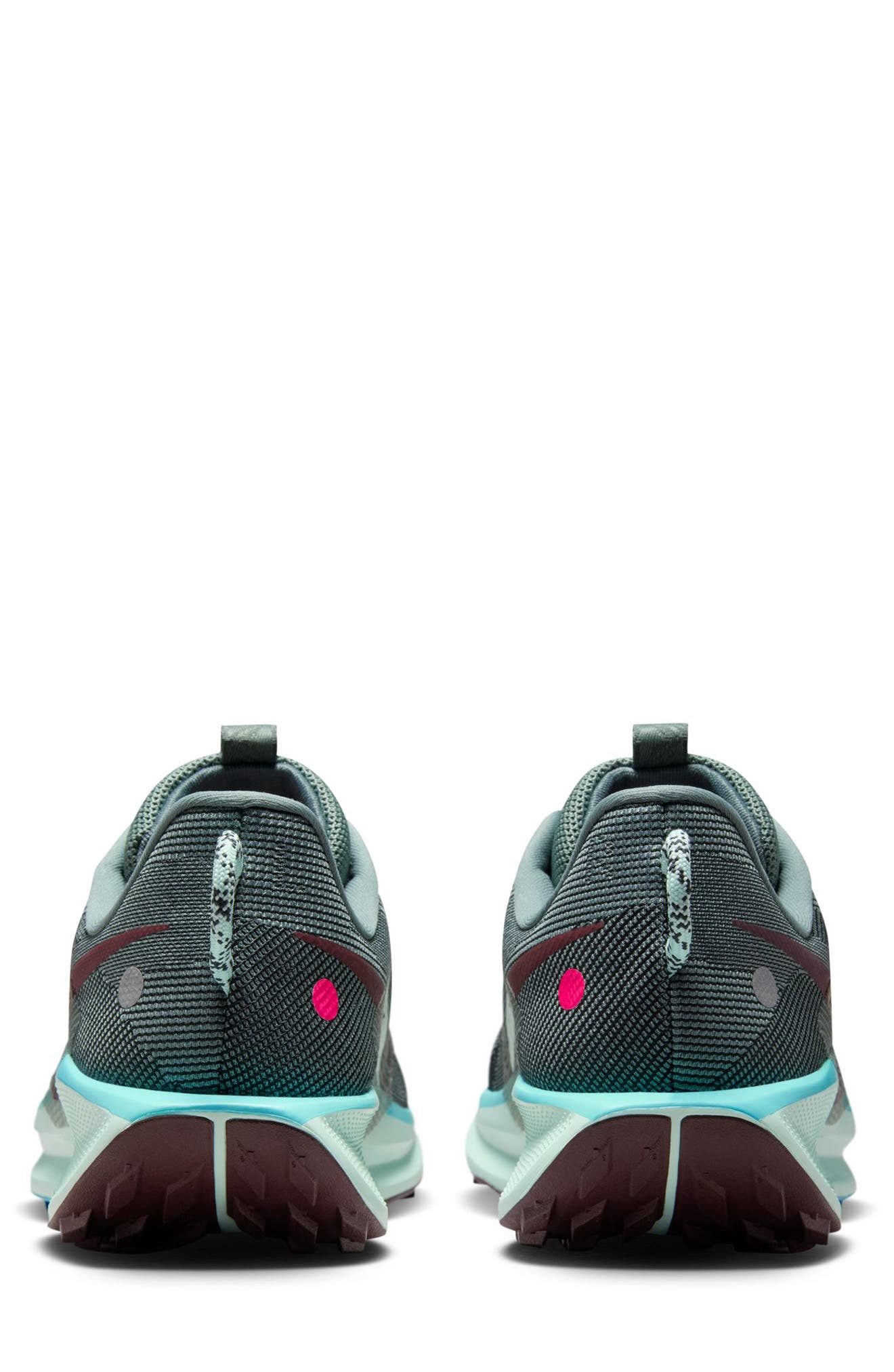 ReactX Pegasus Trail 5 Running Shoe, Alternate, color, CLAY GREEN/ BURGUNDY CRUSH