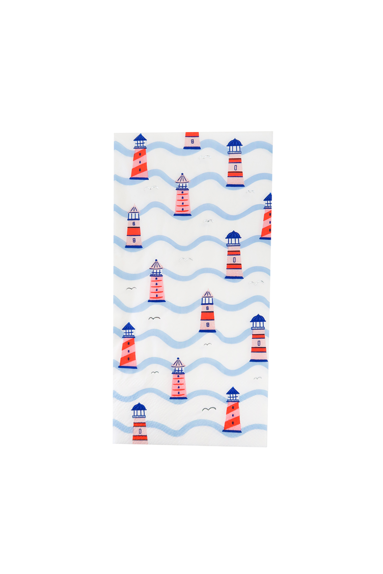 Seaside Guest Napkins, Main, color, Assorted Pre-Pack
